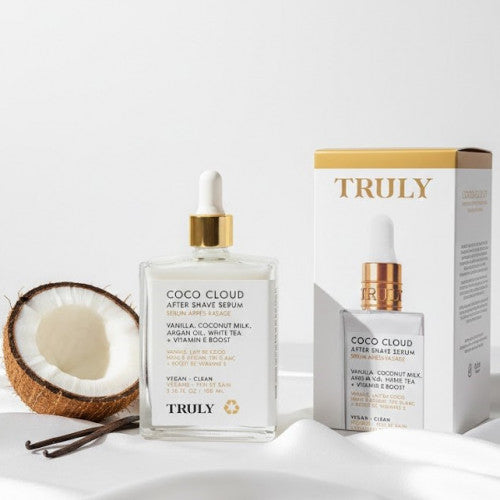 truly after shave serum coco cloud
